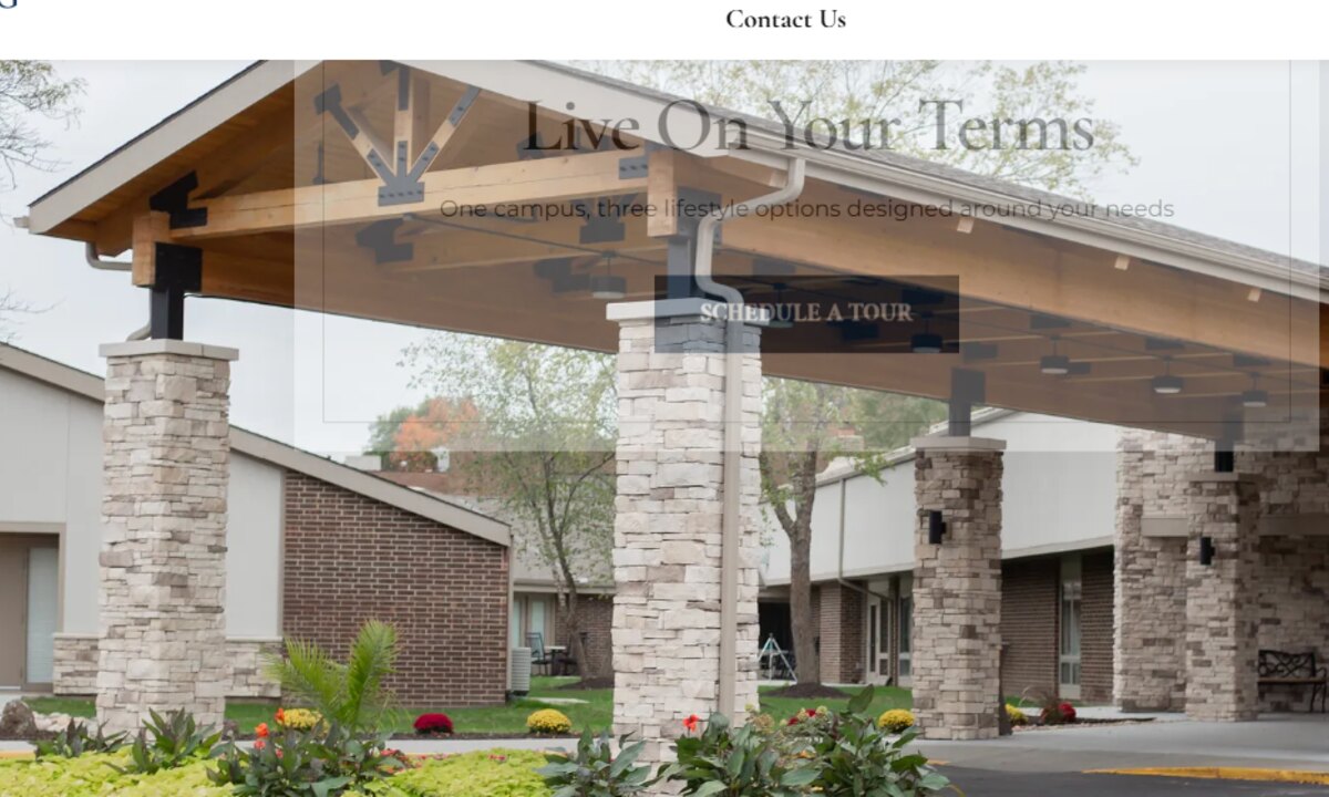 TGR Living community website preview
